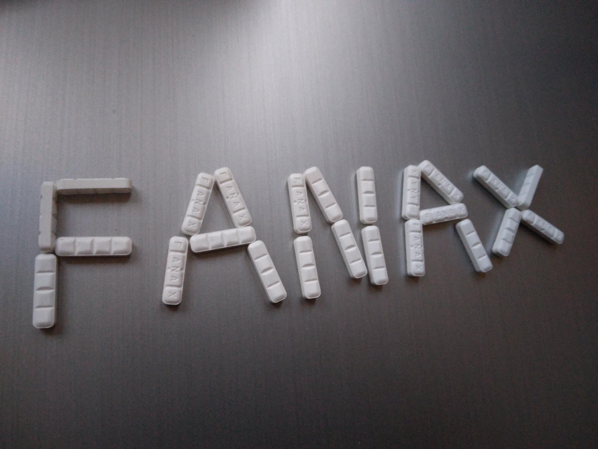 FANAX 0,5 mg pellets